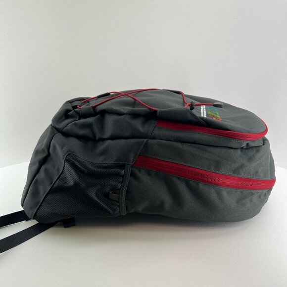 The North Face Groundwork Backpack CTEPP Logo 29L Laptop Sleeve Padded Grey Red - Picture 5 of 14